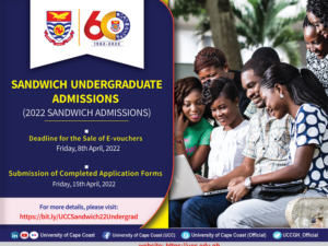 Read more about the article UCC 3 Semester Bachelor of Education Sandwich Programme: Requirements and How to Apply