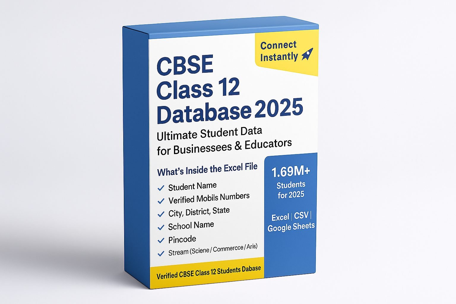 CBSE Class 12 Database 2025 CBSE Class 12 Database 2025