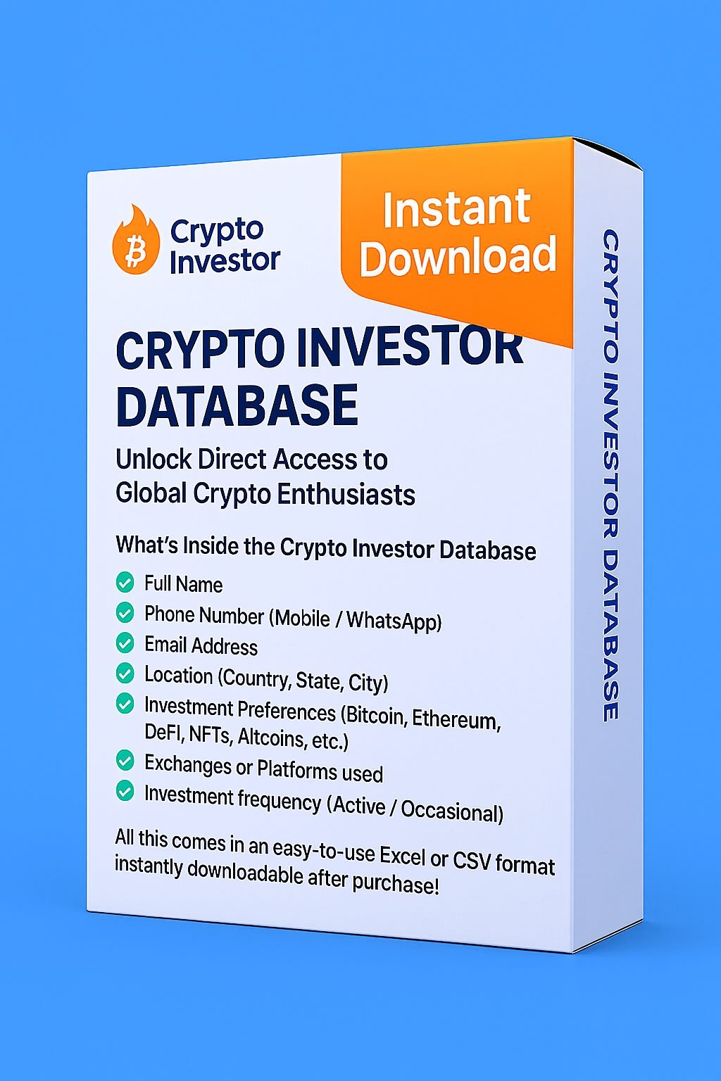 Crypto Investor Database Crypto Investor Database - Image 1
