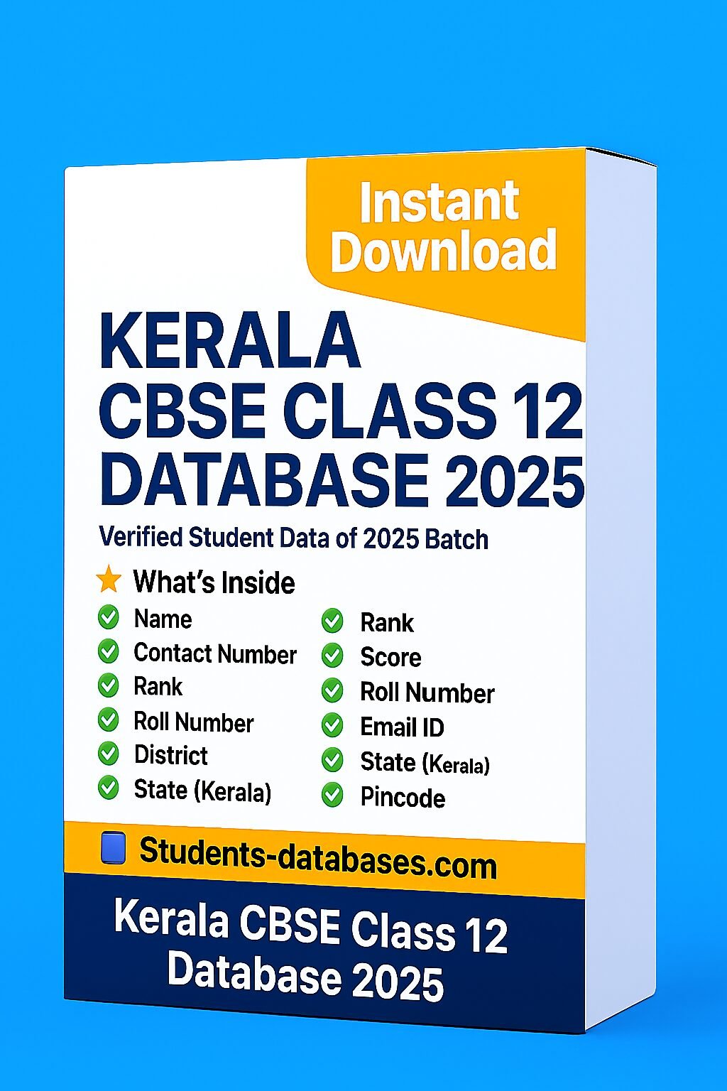 Kerala CBSE Class 12 Database 2025 Kerala CBSE Class 12 Database 2025 - Image 1